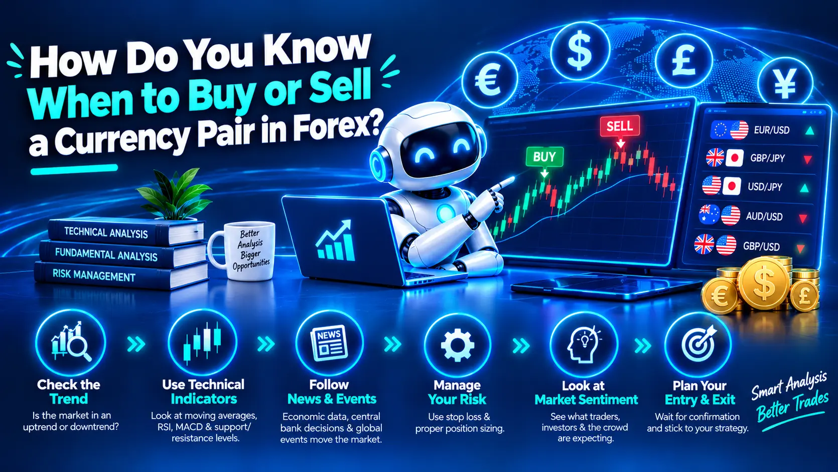 how do you know when to buy or sell a currency pair in forex